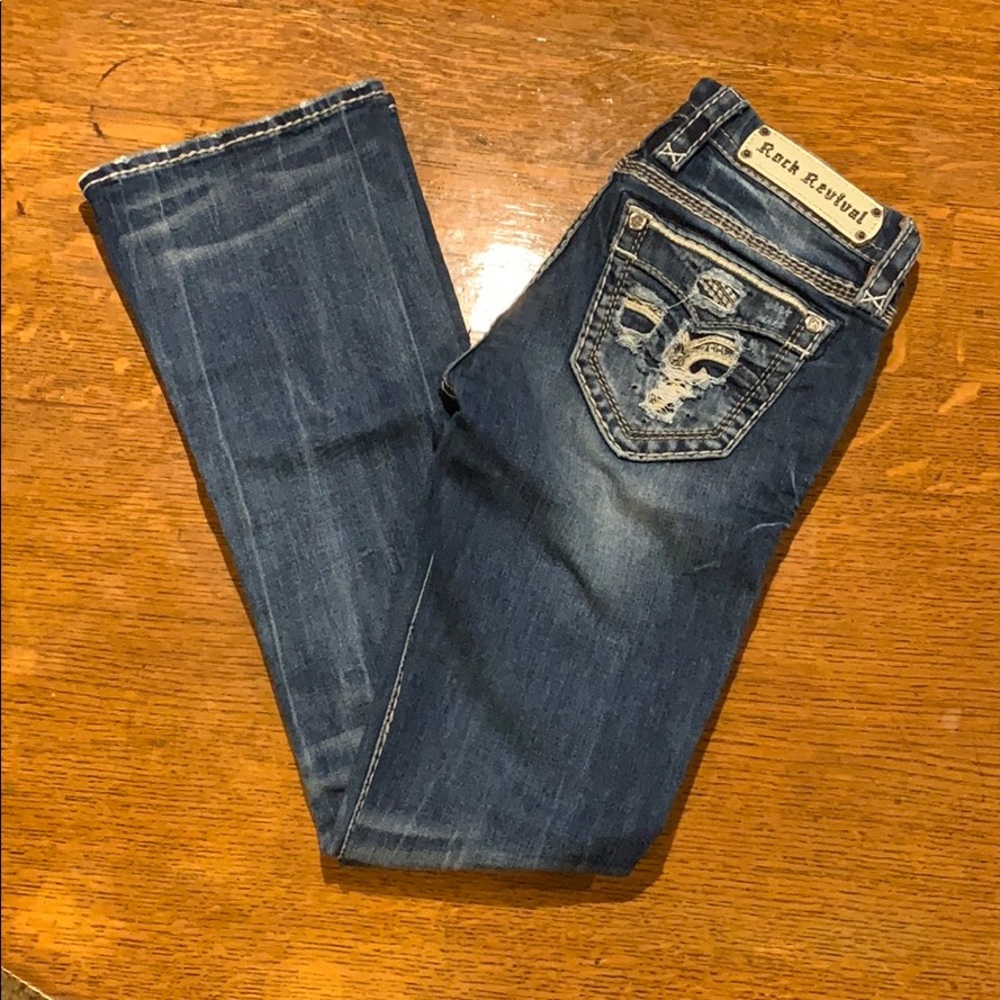 Rock revival boot cut jeans